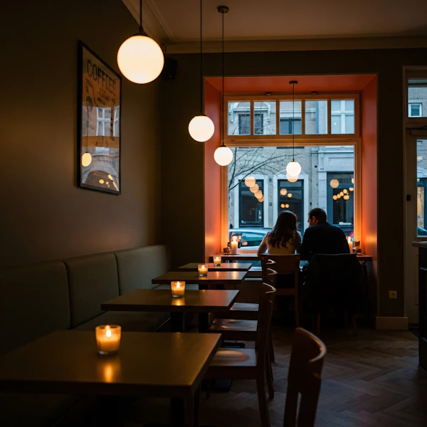 Cozy Café Evening