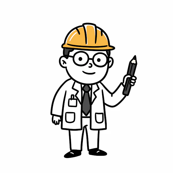 Cartoon Scientist