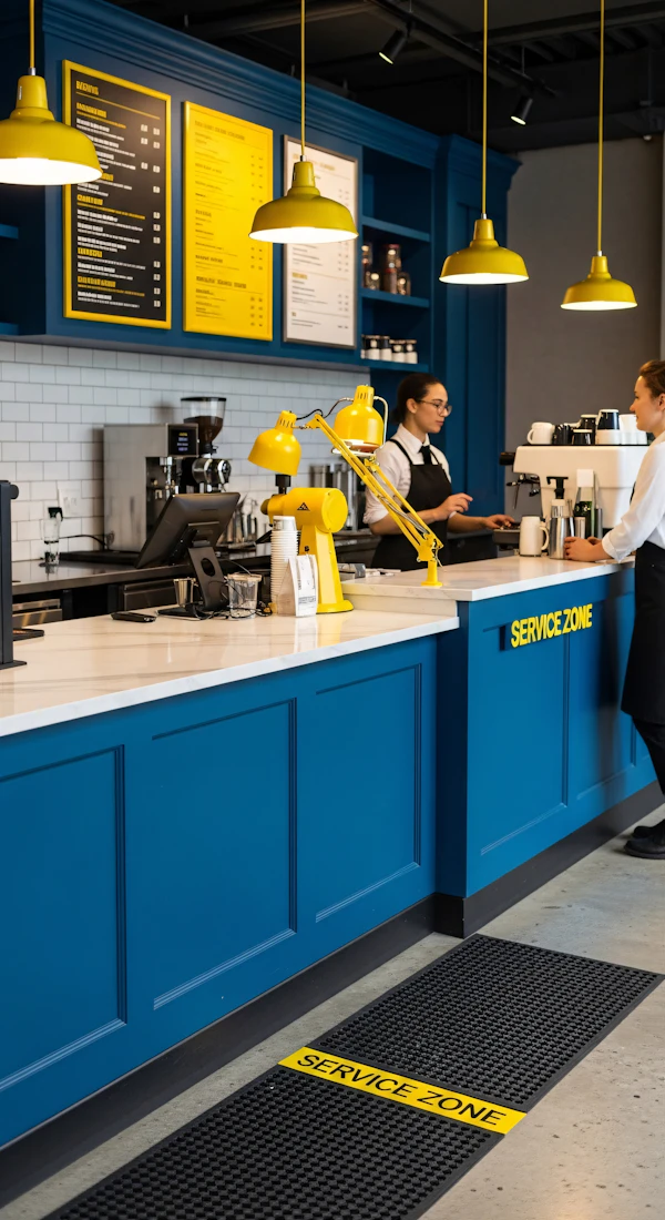 Modern Coffee Shop Scene