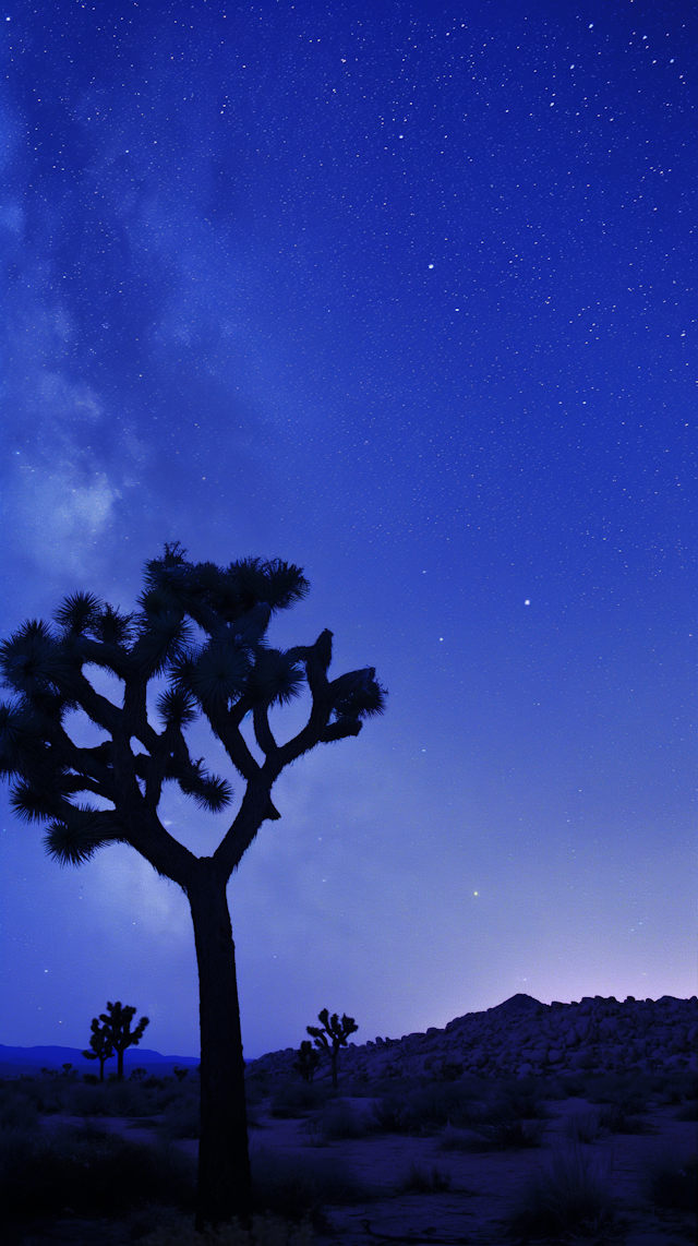 Starry Night over the Desert