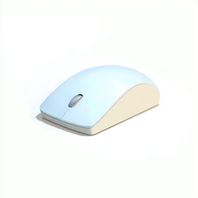 Modern White Mouse