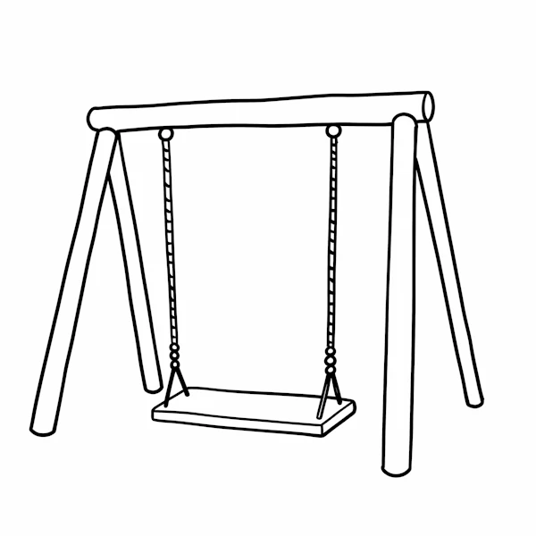 Minimalist Swing Set