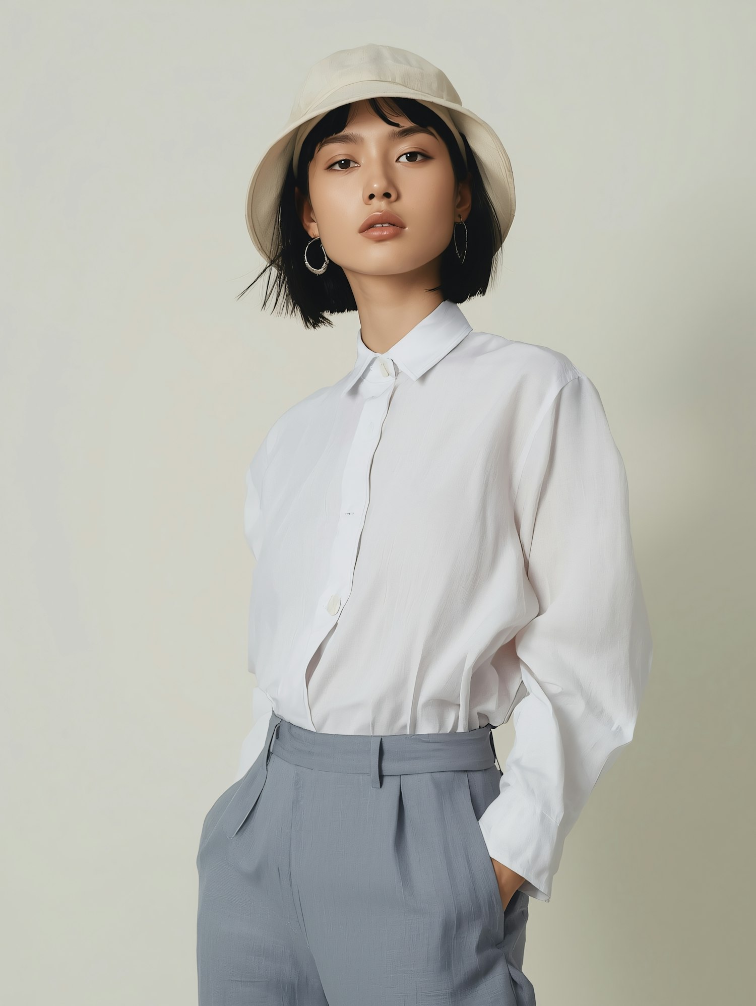 Minimalist Fashion Portrait