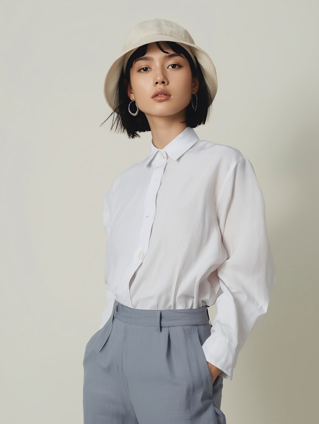 Minimalist Fashion Portrait