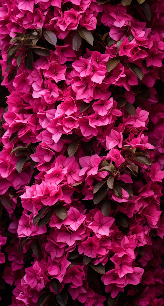 Dense Pink Petal Tapestry