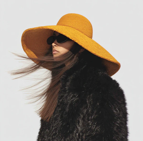 Stylish Hat Portrait
