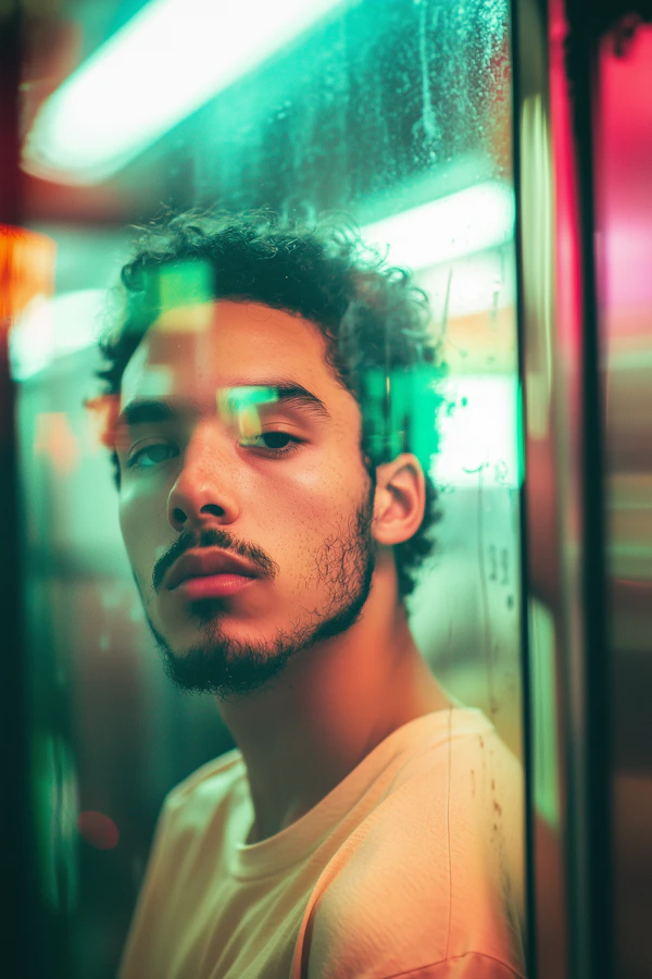 Neon Portrait Mood