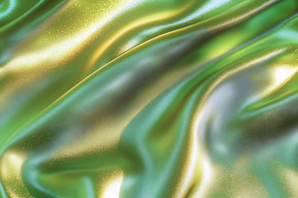 Shimmering Fabric Close-Up