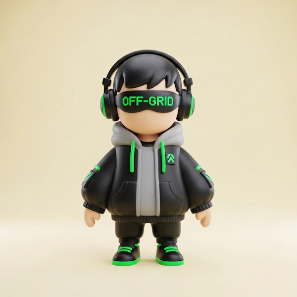 Tech-Inspired Avatar