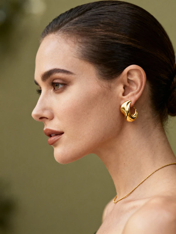 Elegant Profile Portrait
