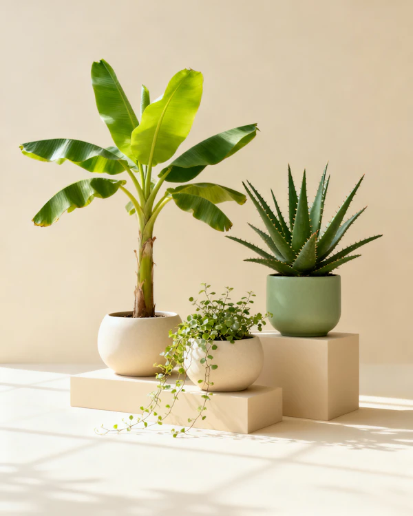Minimalist Plant Display