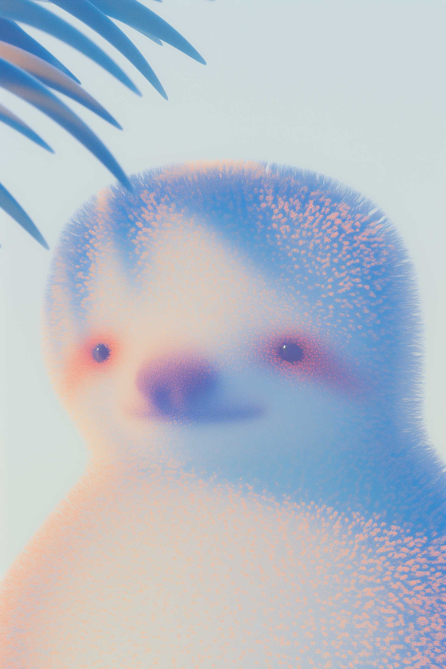 Dreamy Pastel Sloth