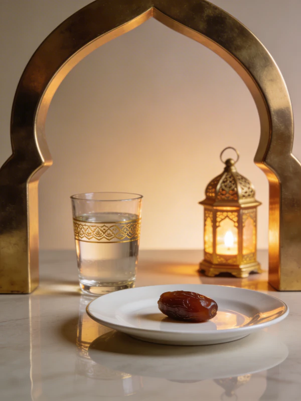Golden Lantern Still Life