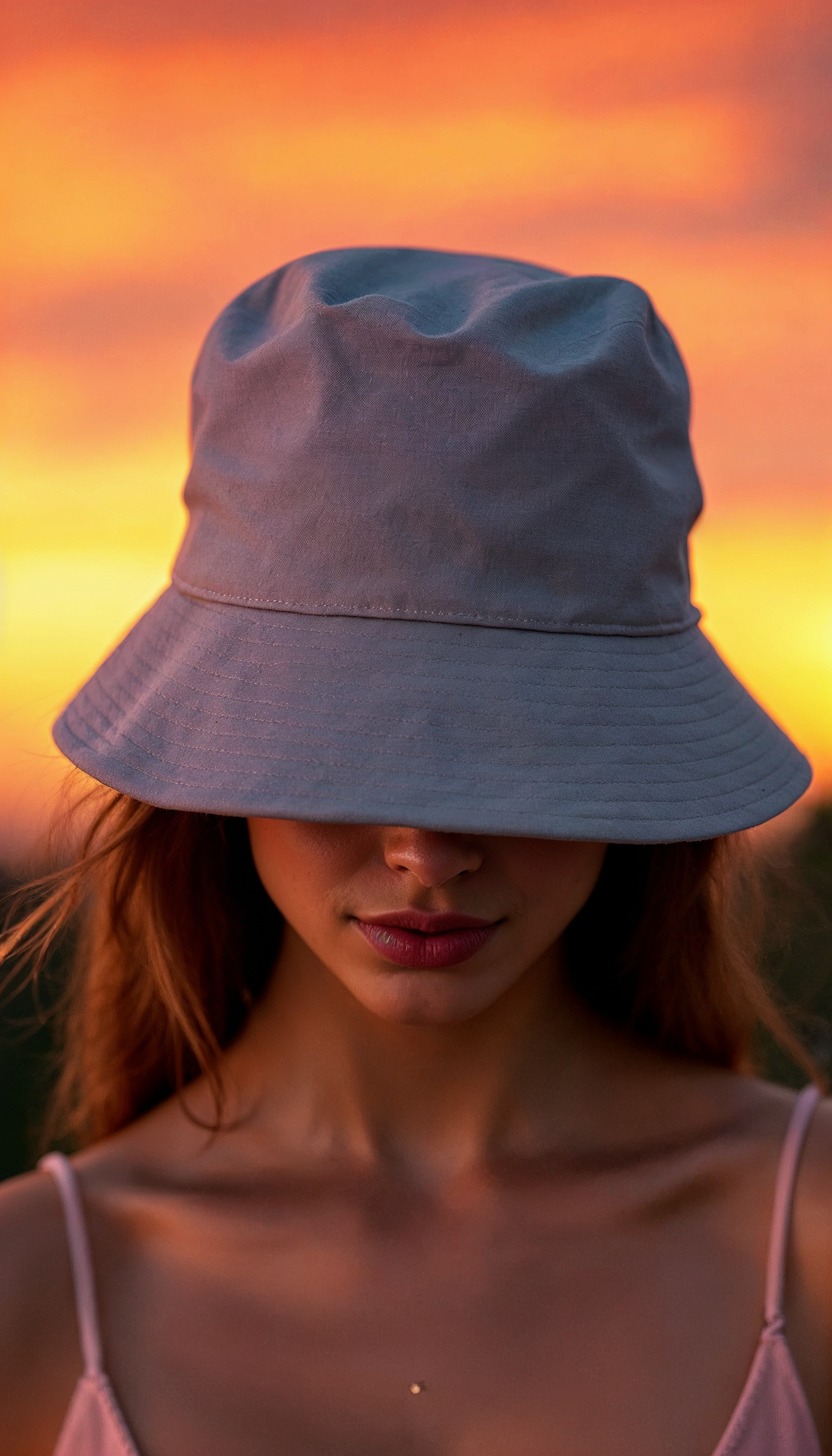 Mysterious Sunset Portrait