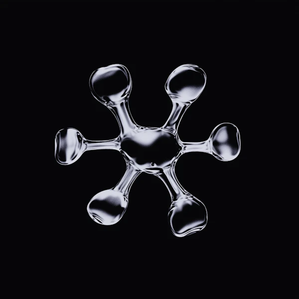 Futuristic Molecular Art