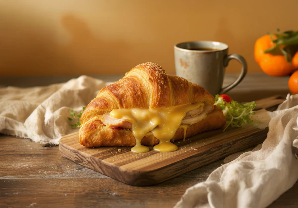 Ham and Cheese Croissant