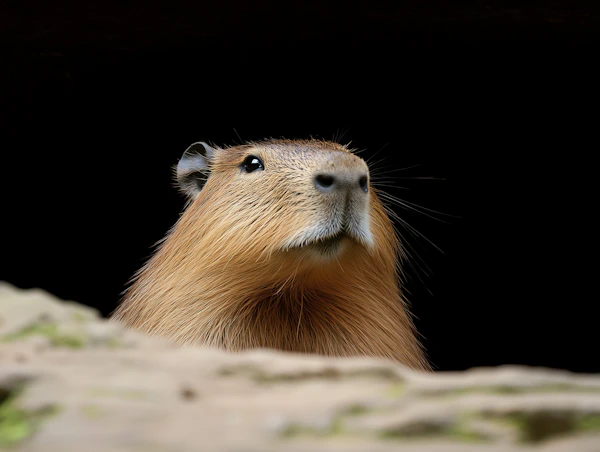 Capybara Close-Up
