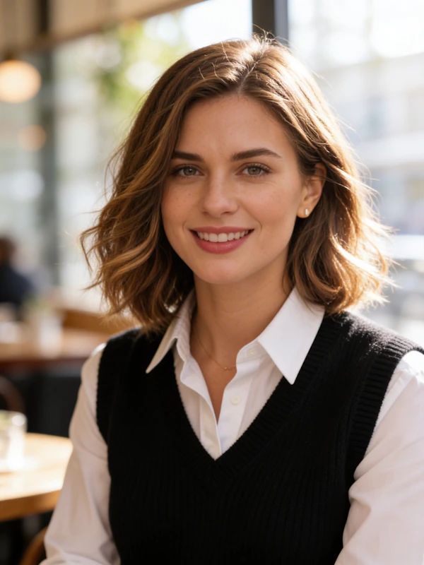 Friendly Woman Portrait