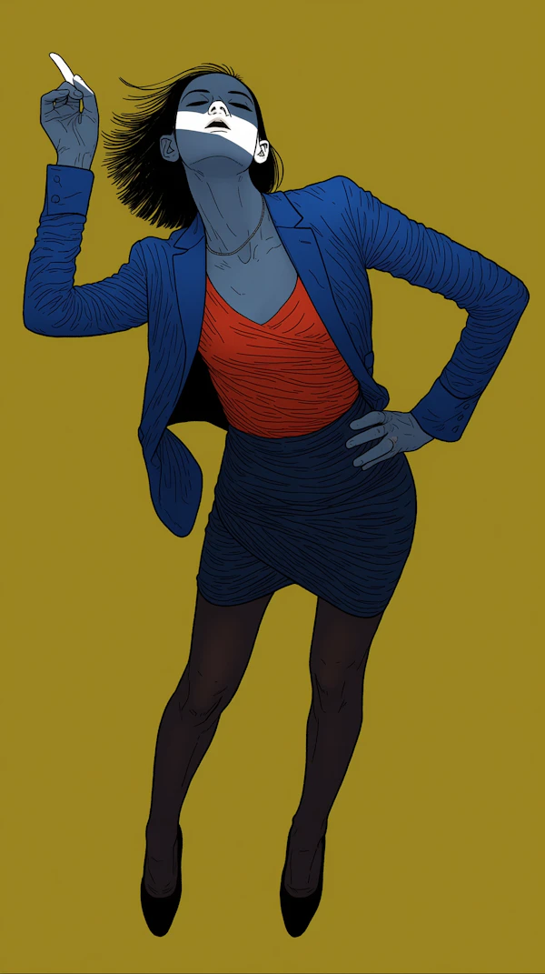 Dynamic Pose Illustration