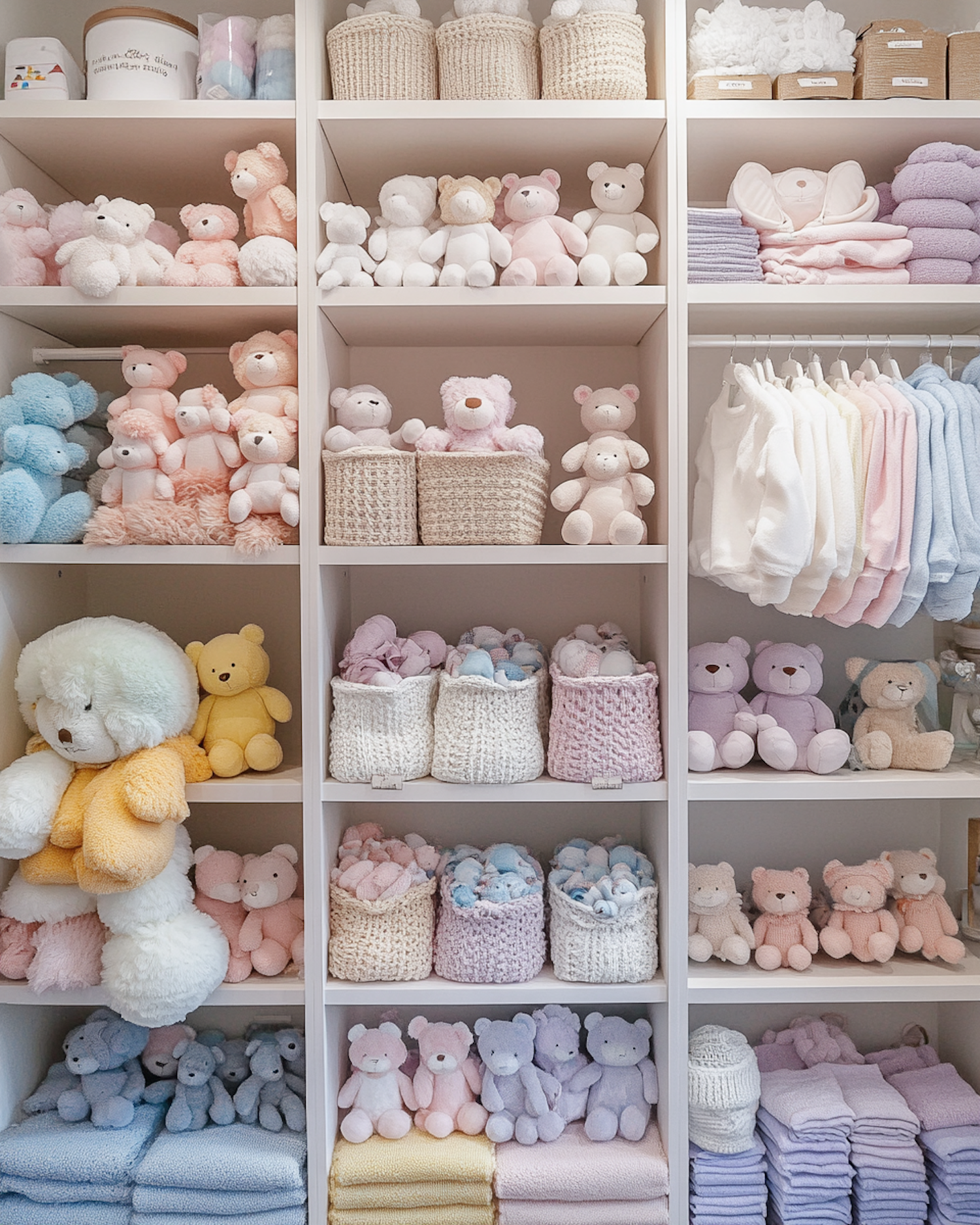 Pastel Nursery Display