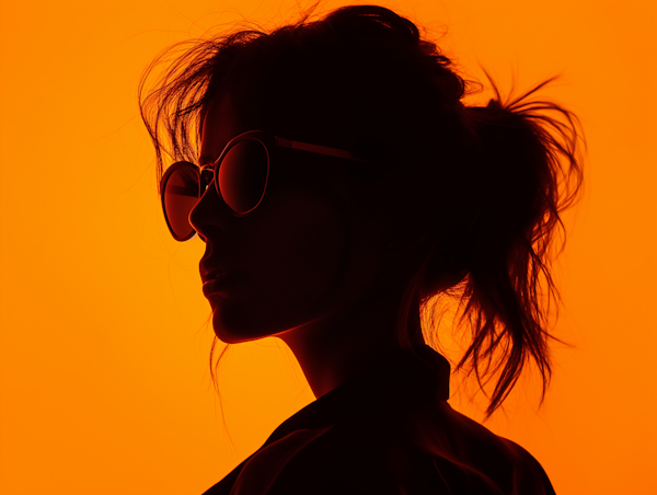 Sunglass Silhouette at Sunset