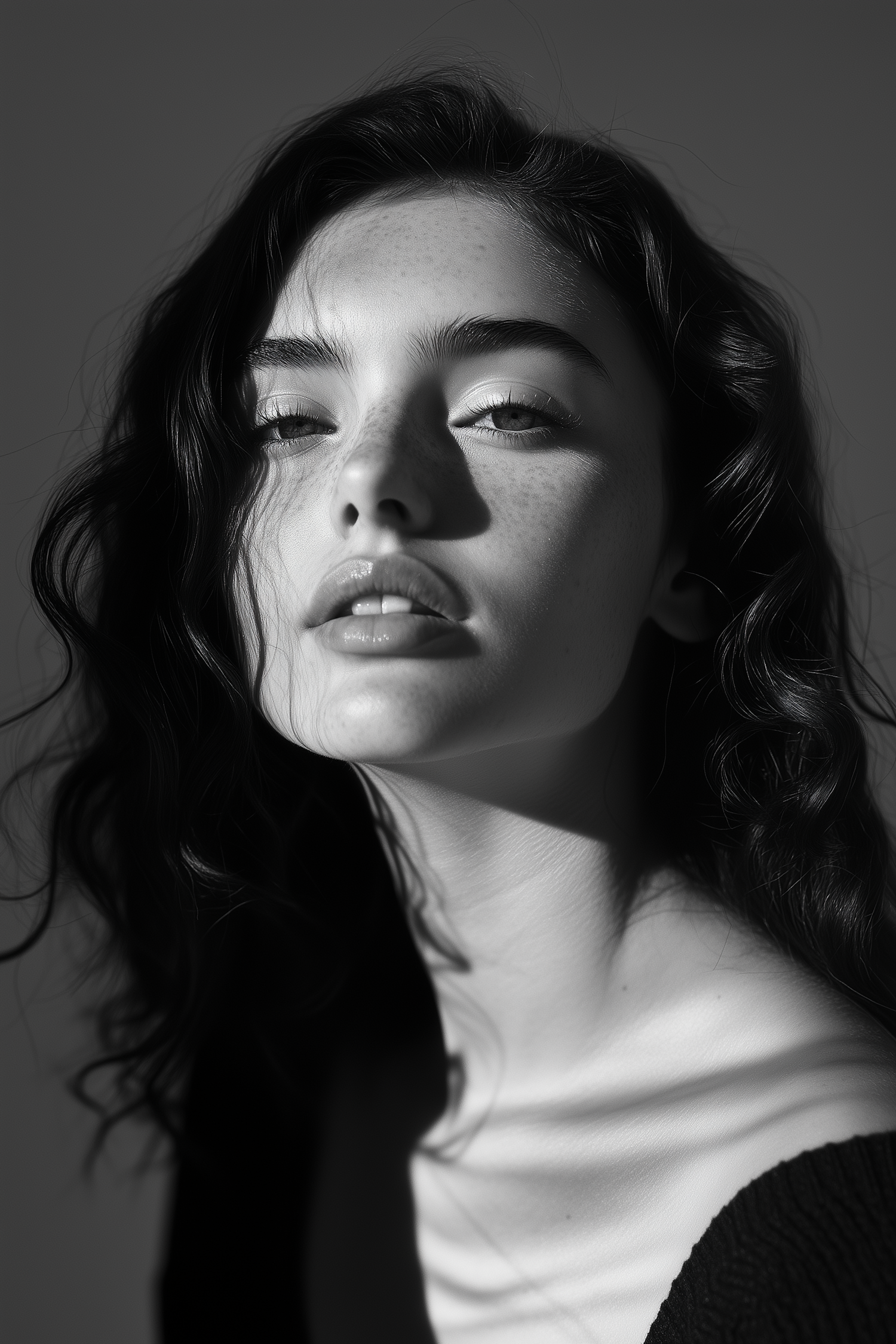 Serene Portrait of a Young Woman