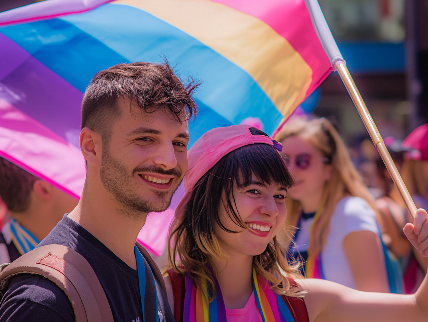 Joy at Pride Parade