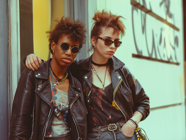 Urban Rebels in Leather