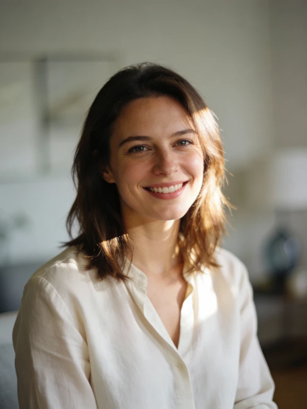 Serene Woman Portrait