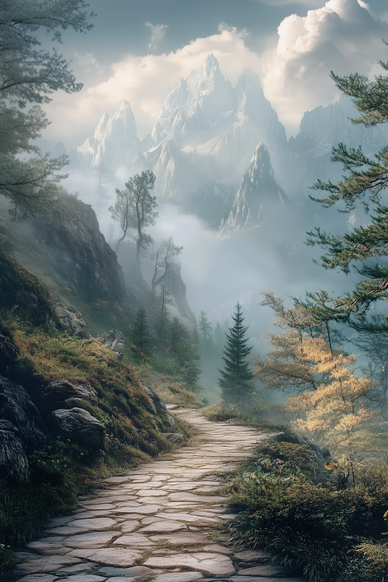 Serene Mountain Landscape