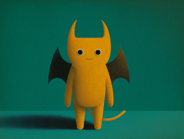 Whimsical Yellow Creature