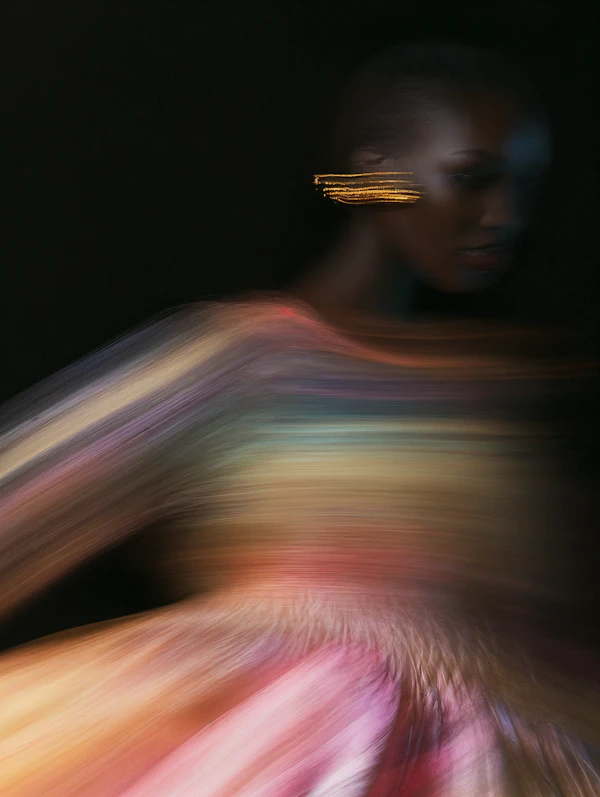 Abstract Motion Portrait