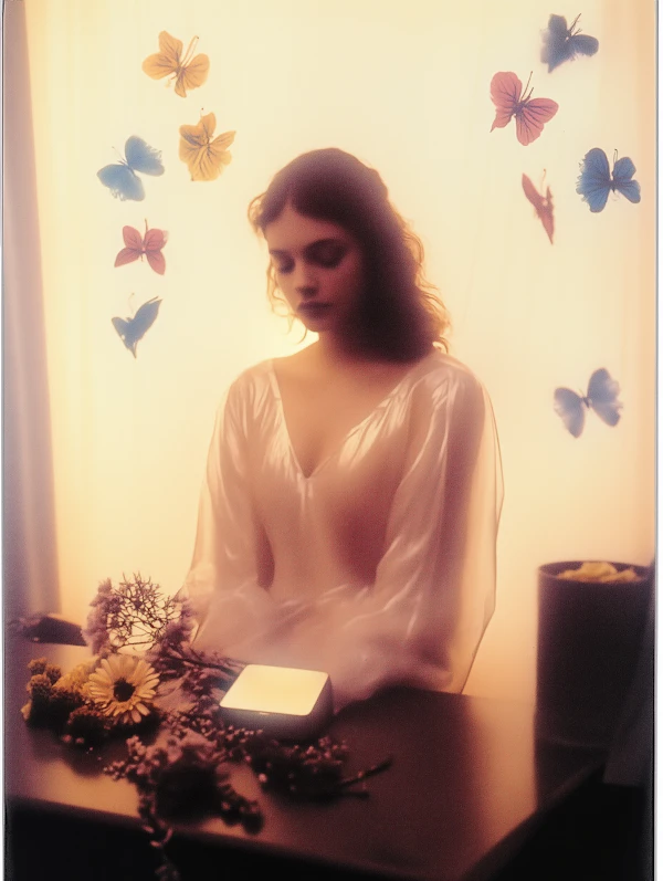 Ethereal Woman Scene