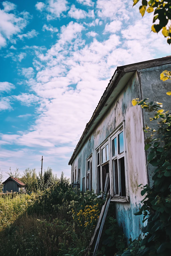 Abandoned House Scene