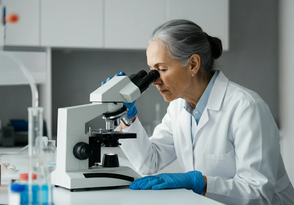 Scientist in Lab
