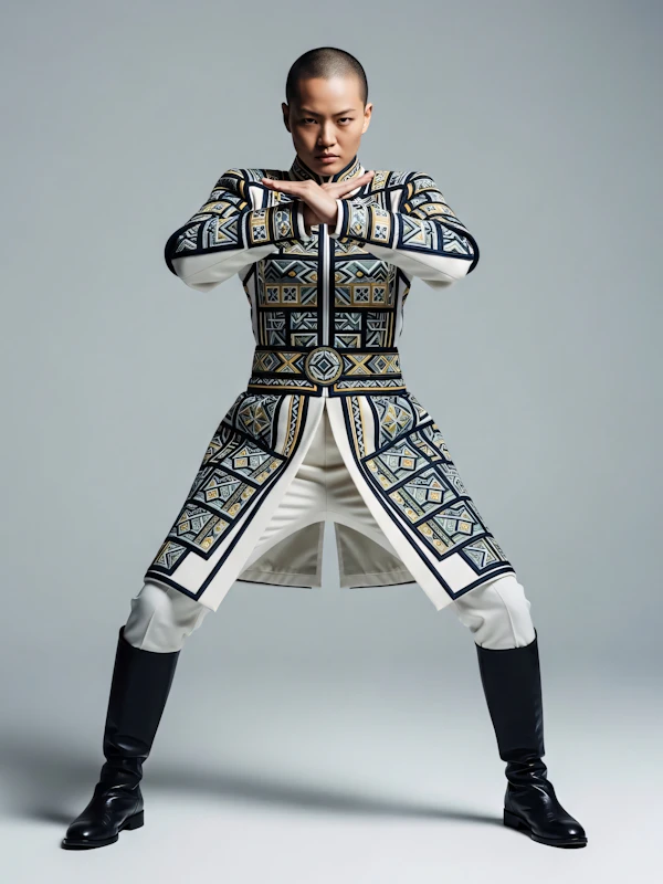 Ornate Fashion Pose