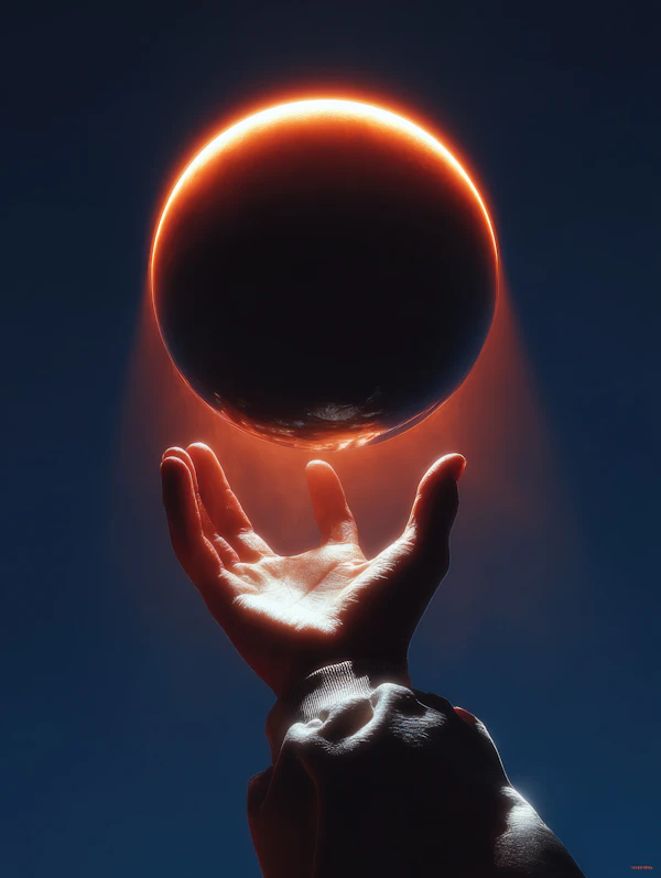 Glowing Sphere Artwork