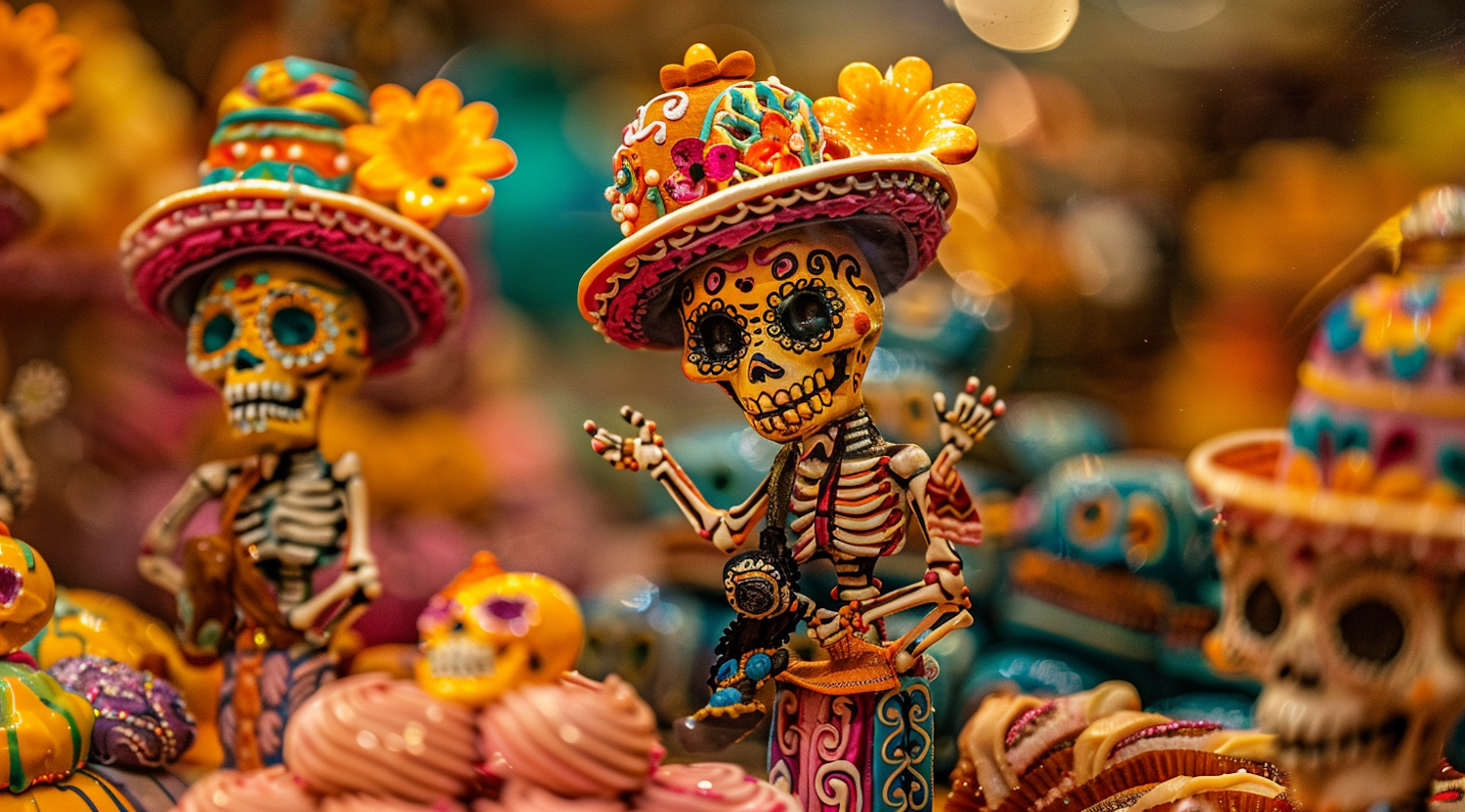 Day of the Dead Celebration Figurines