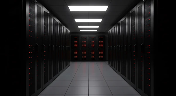 Futuristic Server Room