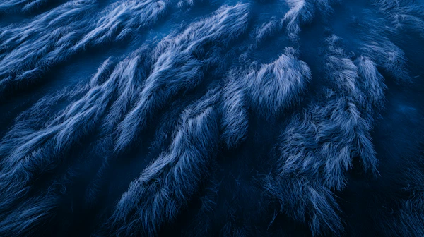 Blue Textured Abstract