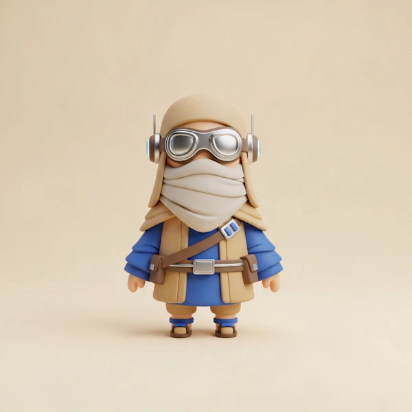 Desert Explorer Character