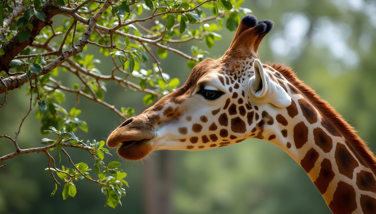 Giraffe Close-Up