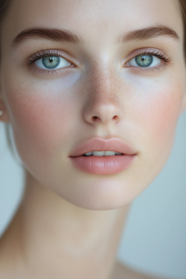 Freckled Portrait