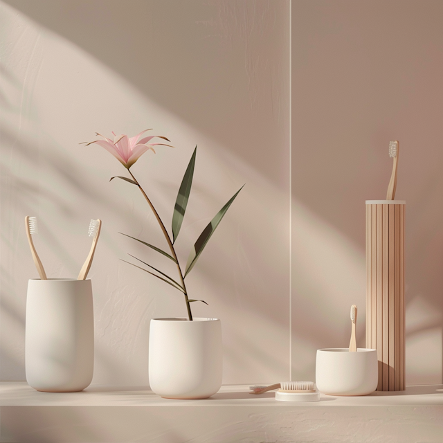 Serene Minimalist Bathroom Arrangement