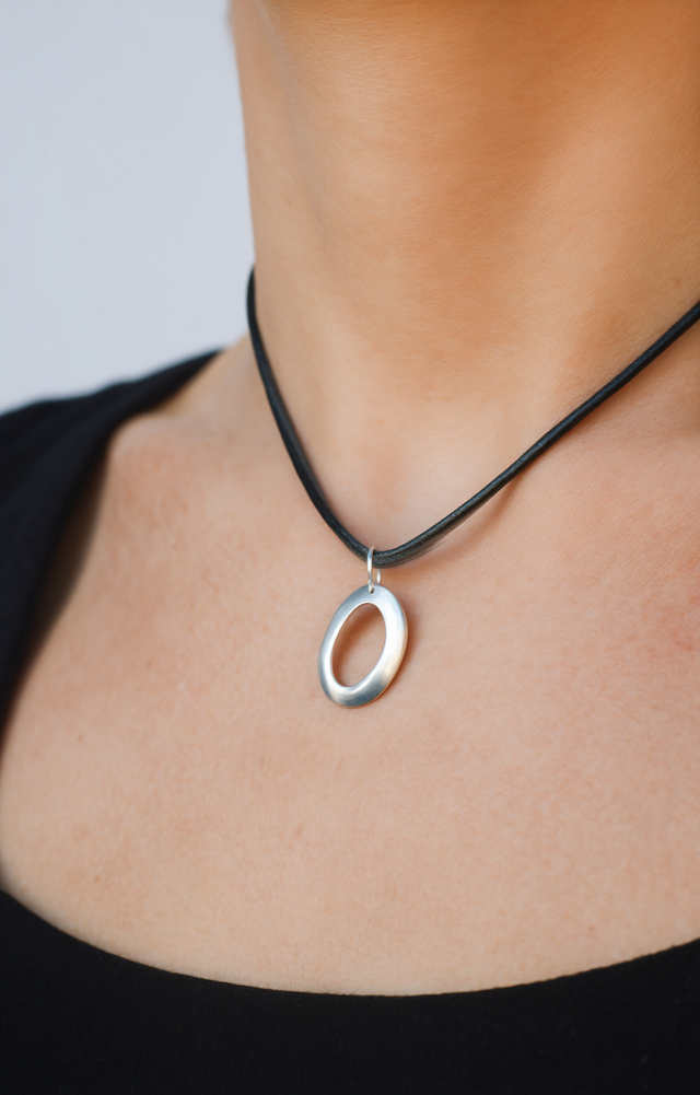 Minimalist Necklace Close-Up