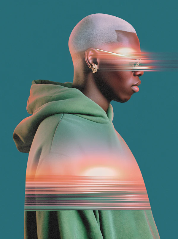Futuristic Portrait Art