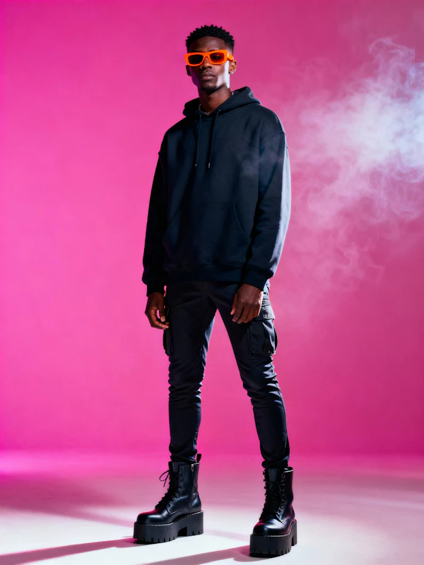 Edgy Fashion Portrait