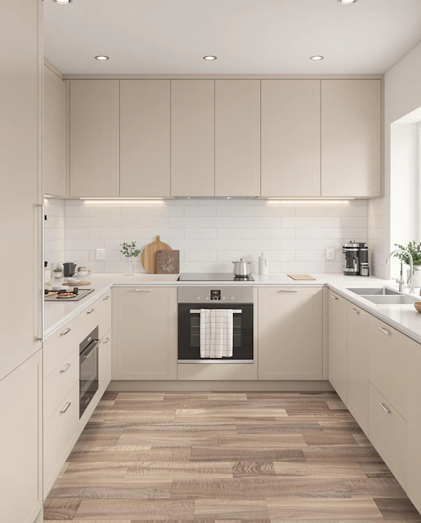 Modern Beige Kitchen