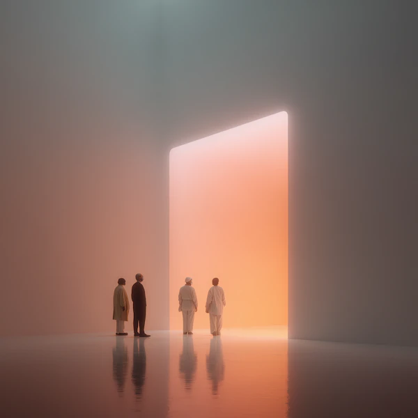 Surreal Portal Scene