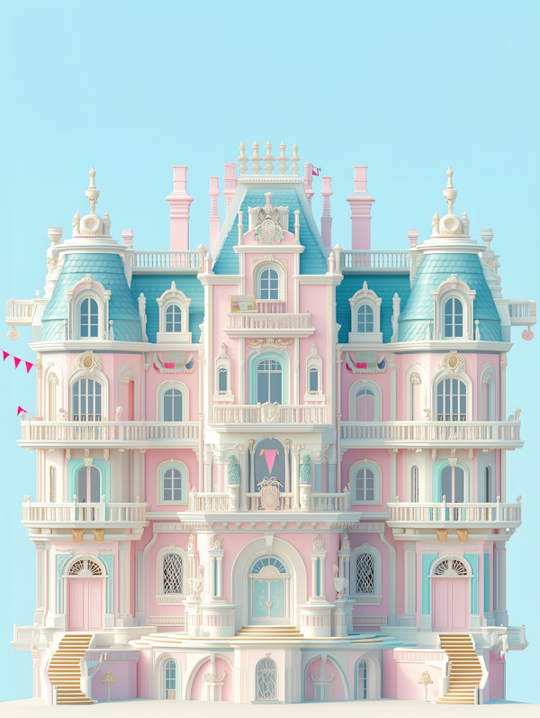 Whimsical Pastel Palace